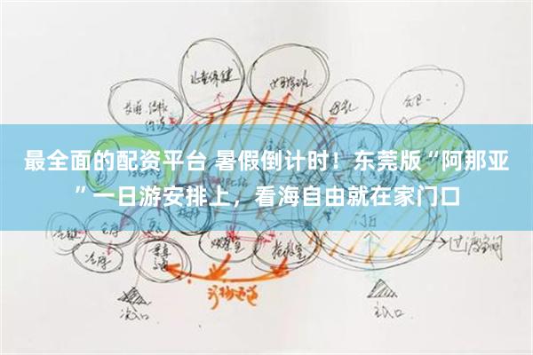 最全面的配资平台 暑假倒计时！东莞版“阿那亚”一日游安排上，看海自由就在家门口