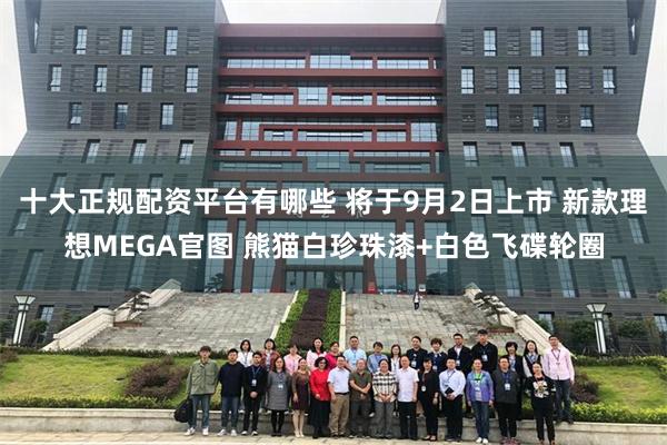 十大正规配资平台有哪些 将于9月2日上市 新款理想MEGA官图 熊猫白珍珠漆+白色飞碟轮圈