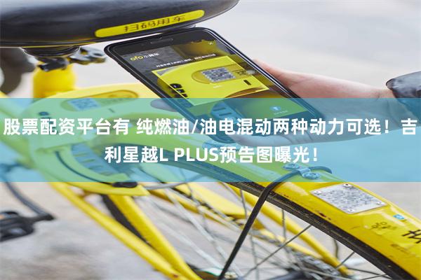 股票配资平台有 纯燃油/油电混动两种动力可选！吉利星越L PLUS预告图曝光！
