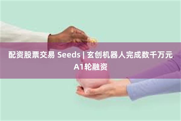 配资股票交易 Seeds | 玄创机器人完成数千万元A1轮融资